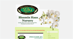 Desktop Screenshot of bloominhaus.com